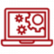 Laptop Computer Repair Icon
